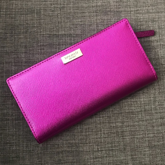 kate spade Handbags - Kate Spade ♠️ Stacy  Leather Wallet Baja Rose Pink